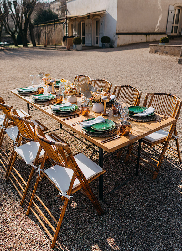 Un almuerzo en el campo