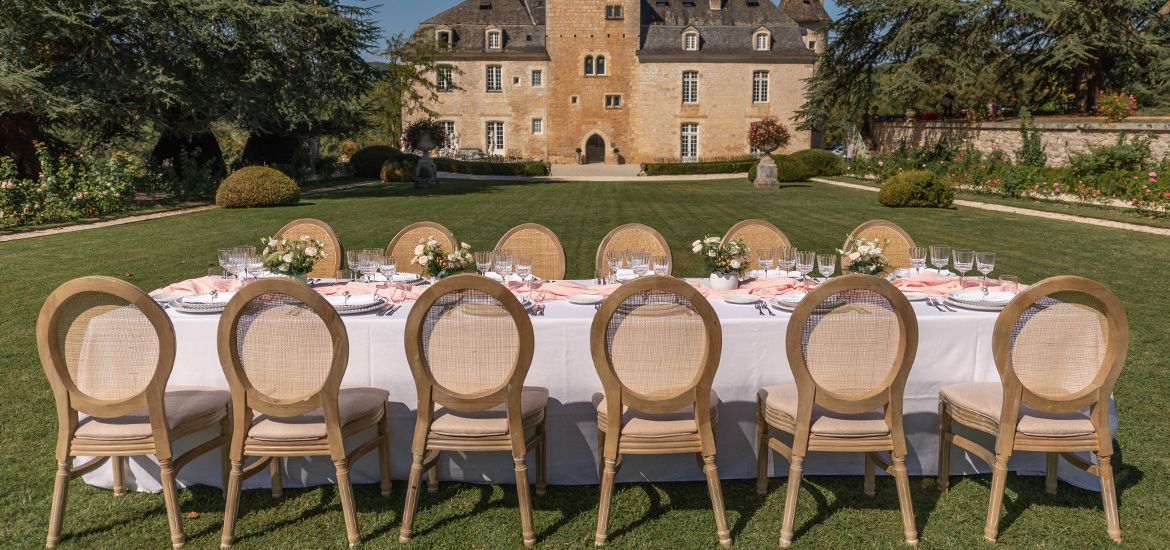 Una boda al aire libre